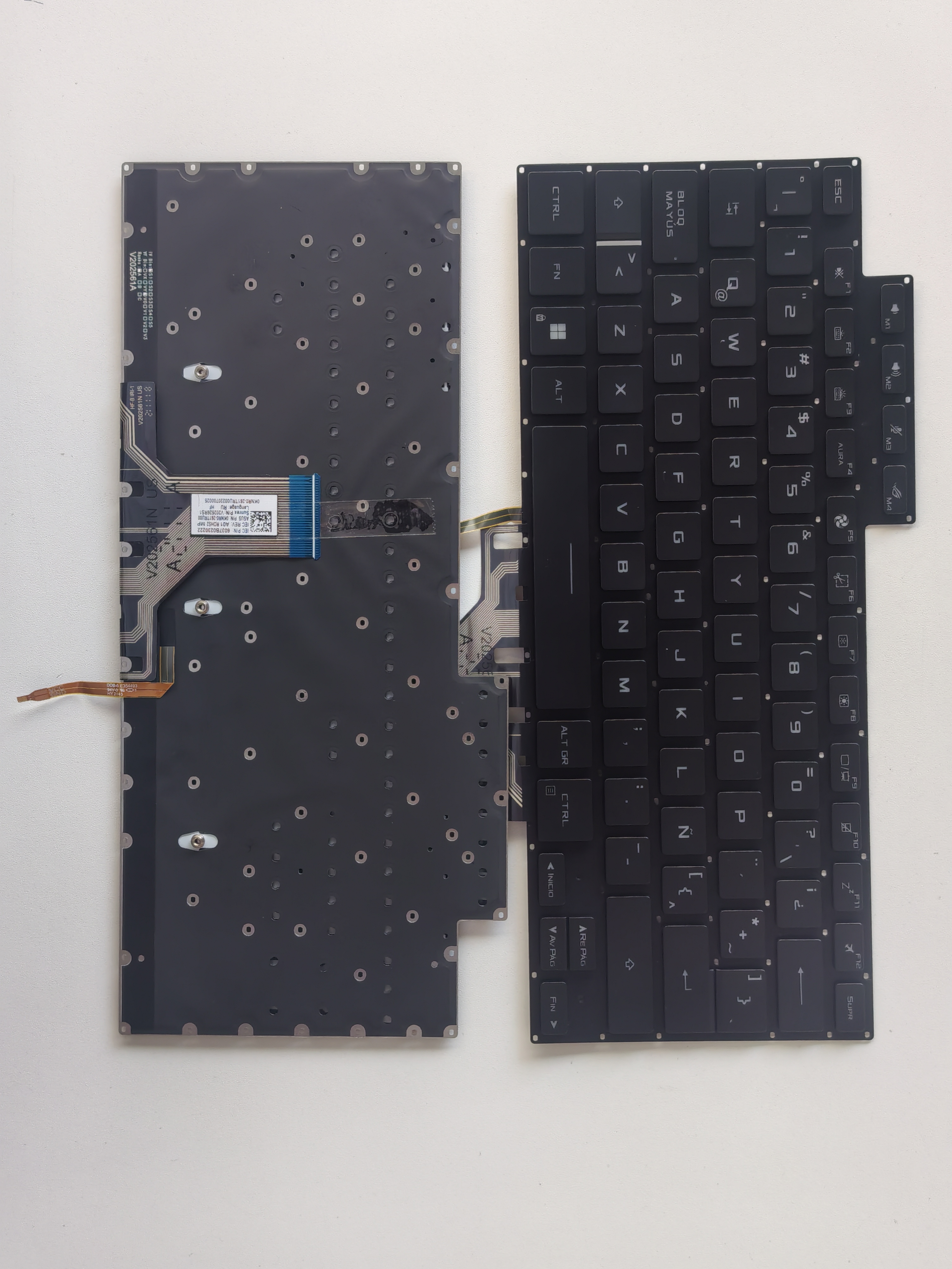 Picture of New Replacement Laptop Keyboard For ASUS GV301/ROG Magic 13 small carriage return BLACK Backlit LA Layout